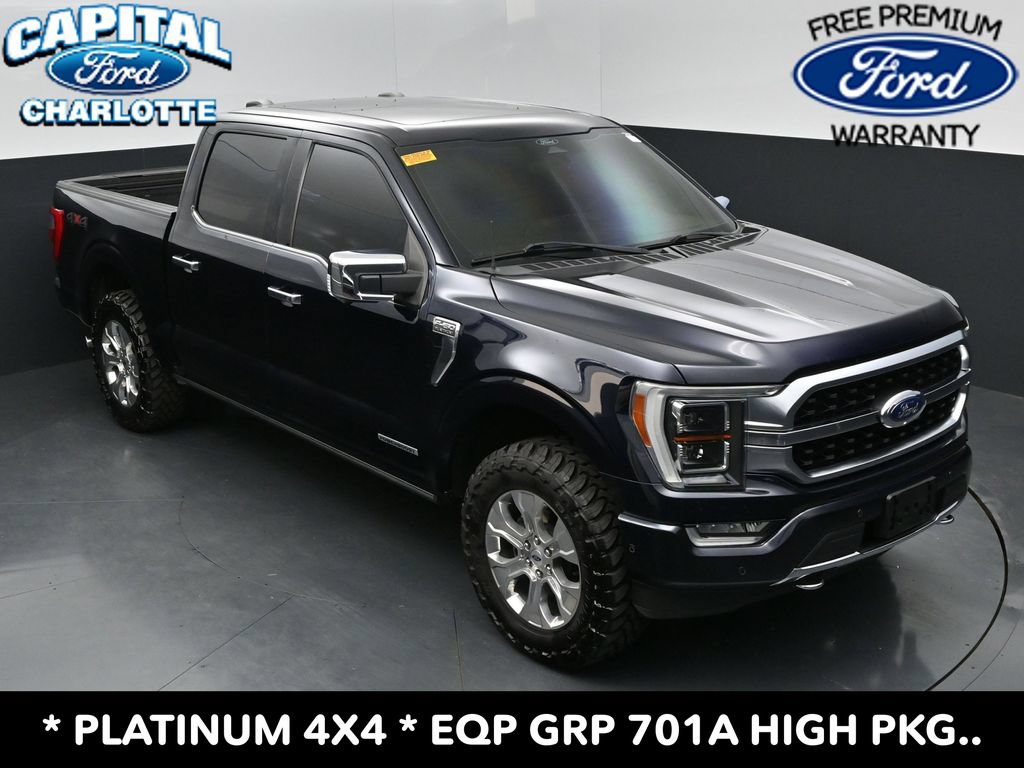 Used 2021 Ford F150 Platinum w/ Equipment Group 701A High AWD/4WD image 27