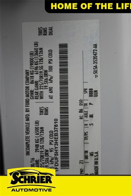 Used 2017 Ford F550 XL w/ Power Equipment Group image 44