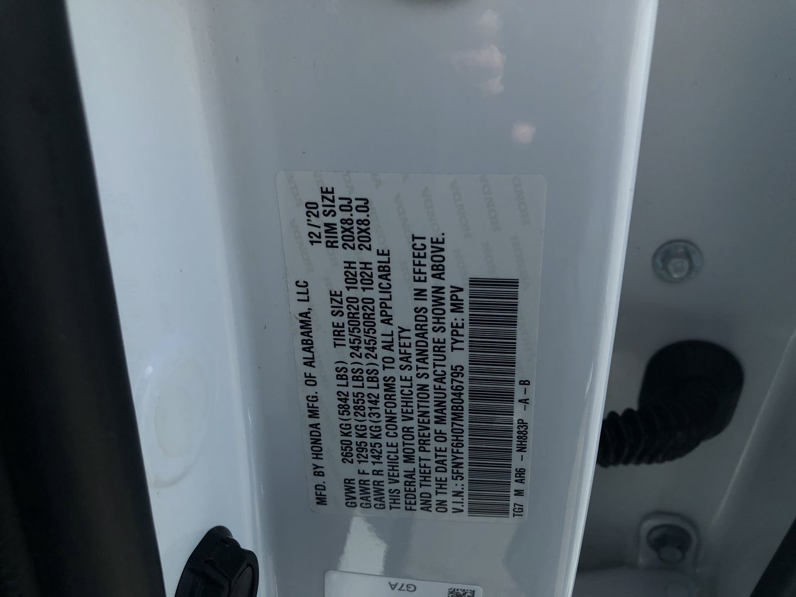 Used 2021 Honda Pilot Elite image 11