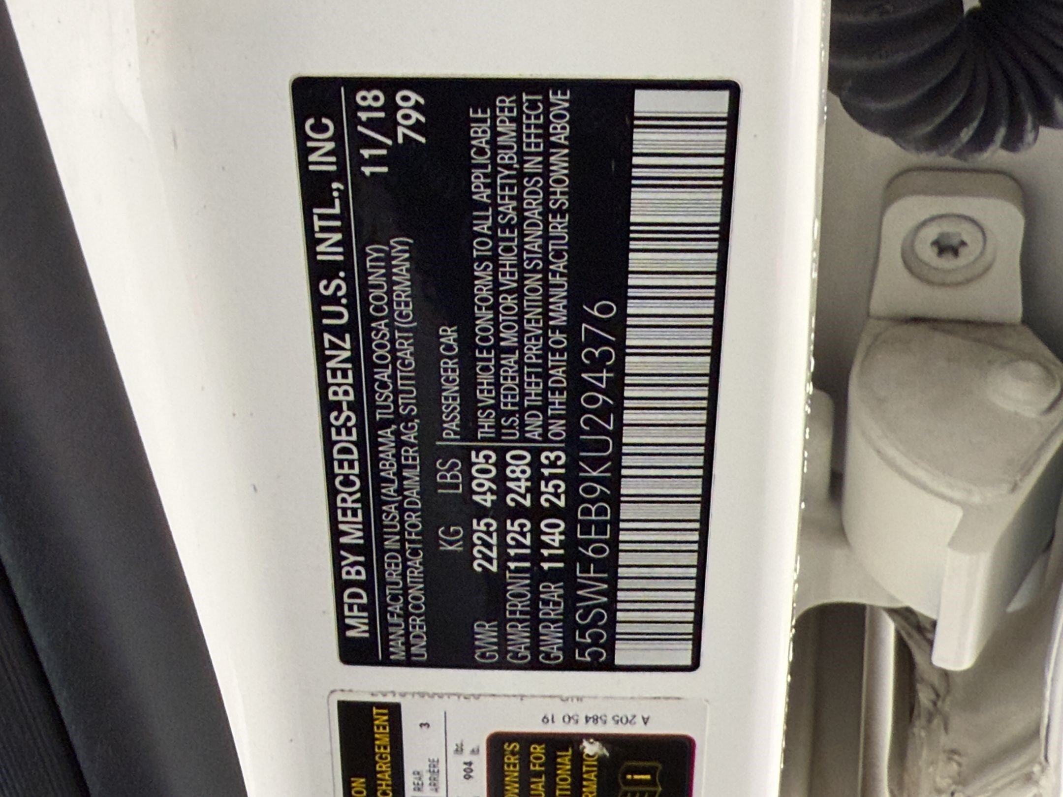 Certified 2019 Mercedes-Benz C 43 AMG 4MATIC Sedan image 26