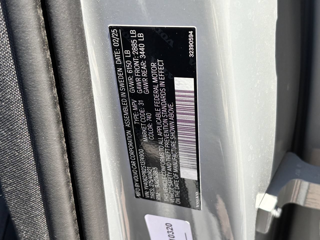 Used 2025 Volvo XC90 B6 Plus AWD/4WD image 29