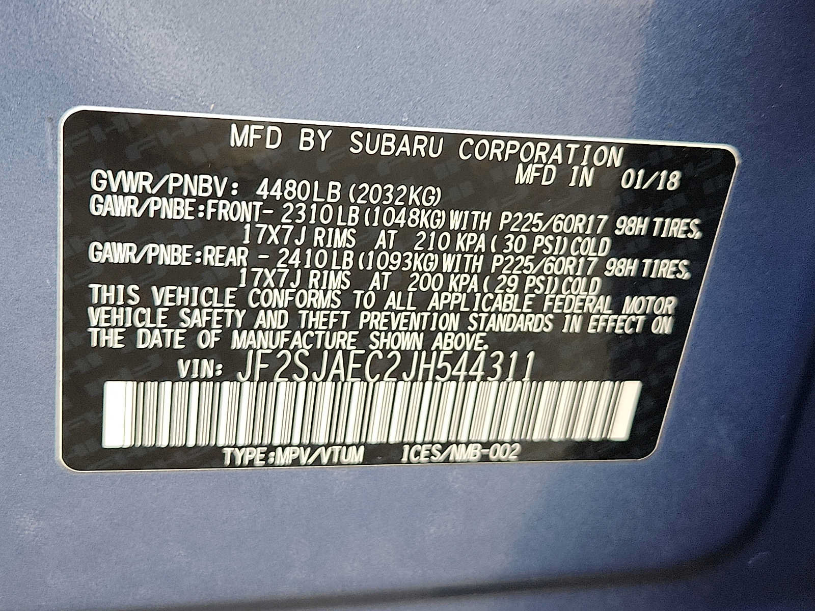 Used 2018 Subaru Forester 2.5i Premium w/ All-Weather Package AWD/4WD image 26
