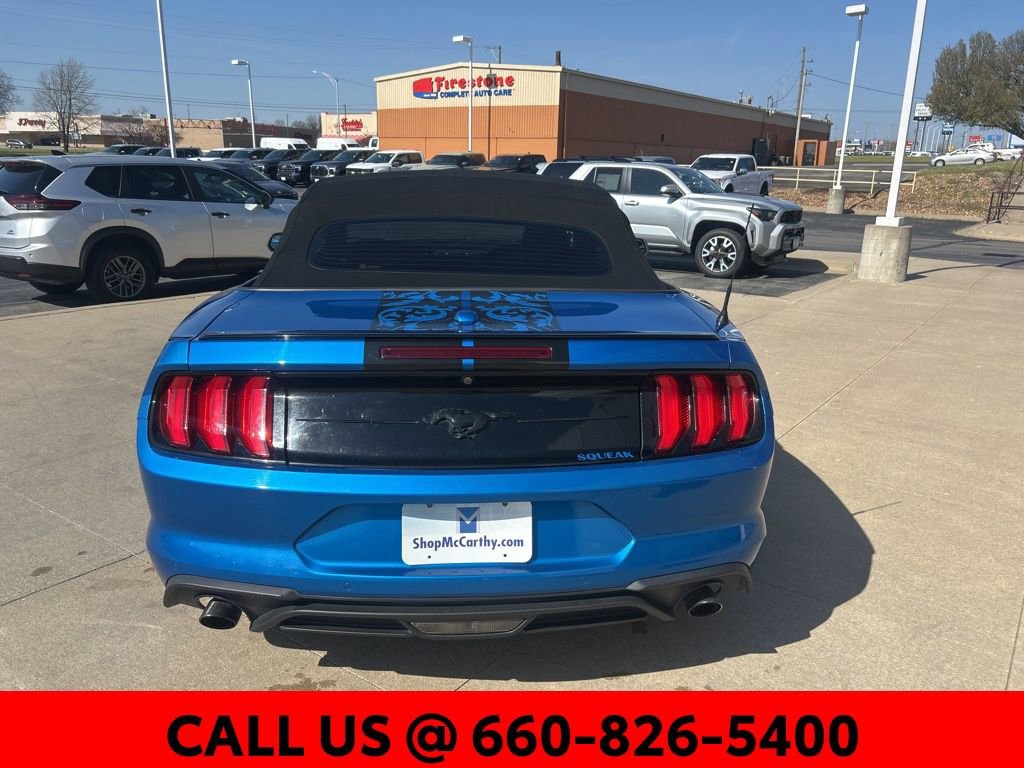 Used 2019 Ford Mustang Convertible w/ Equipment Group 101A RWD image 11