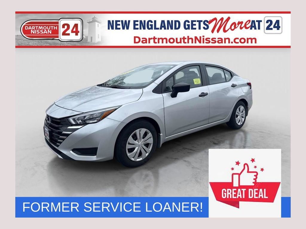 Certified 2025 Nissan Versa S w/ Trunk Package