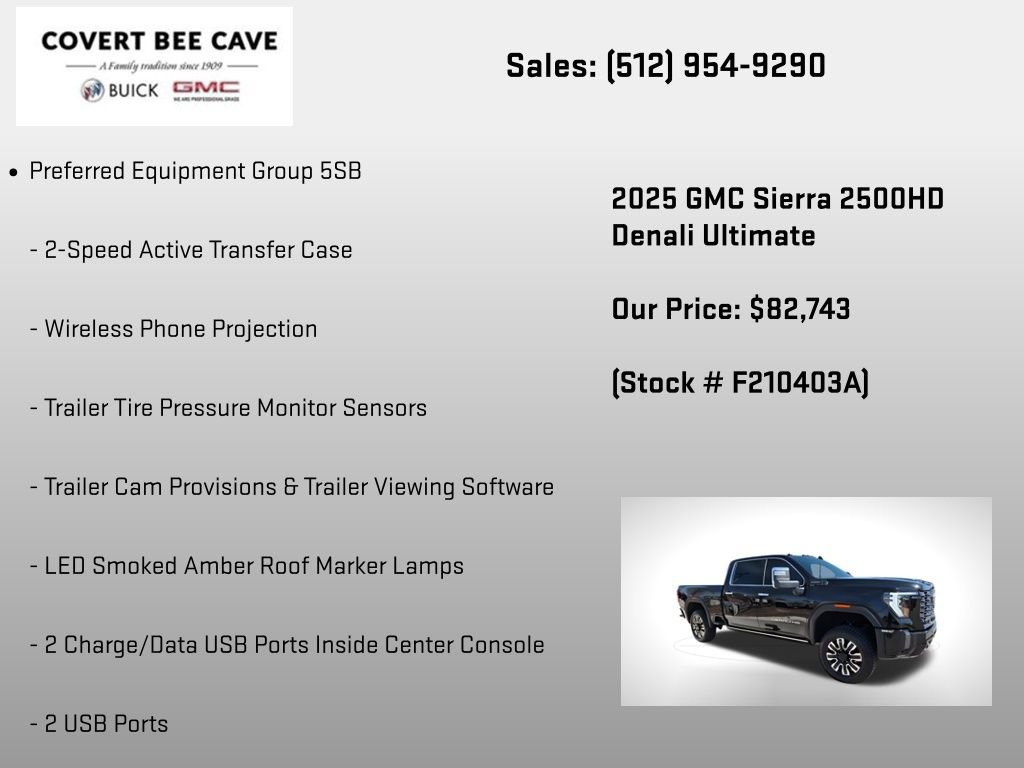 Certified 2025 GMC Sierra 2500 Denali Ultimate image 24