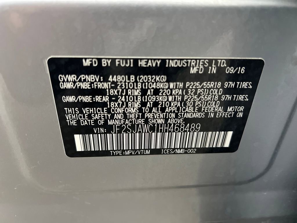 Used 2017 Subaru Forester 2.5i Touring image 33