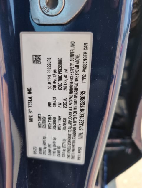 Used 2023 Tesla Model 3 Performance AWD/4WD image 18