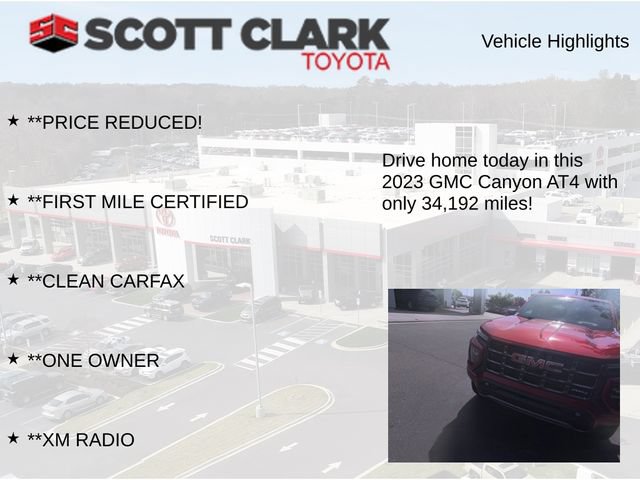 Used 2023 GMC Canyon AT4 w/ AT4 Premium Package AWD/4WD image 8