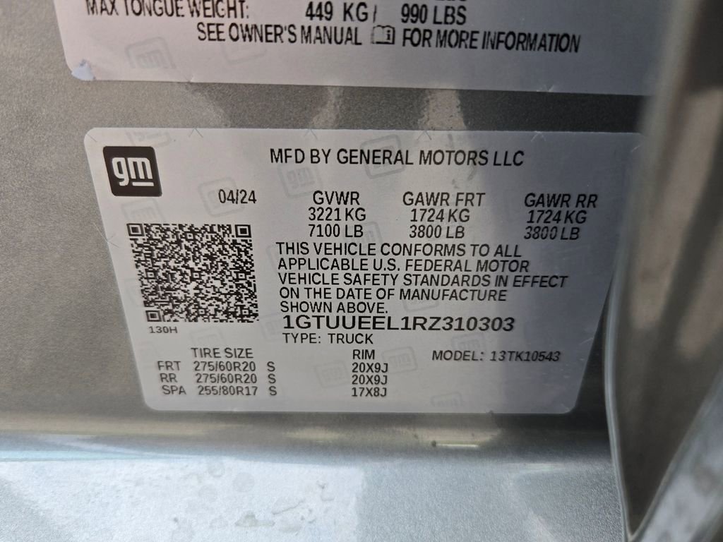 Used 2024 GMC Sierra 1500 AT4 w/ Technology Package AWD/4WD image 33