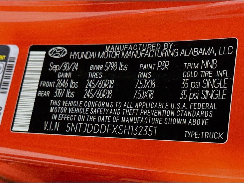 Certified 2025 Hyundai Santa Cruz XRT AWD/4WD image 36