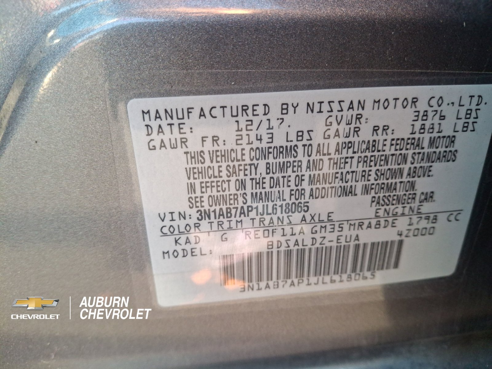 Used 2018 Nissan Sentra SV FWD image 26