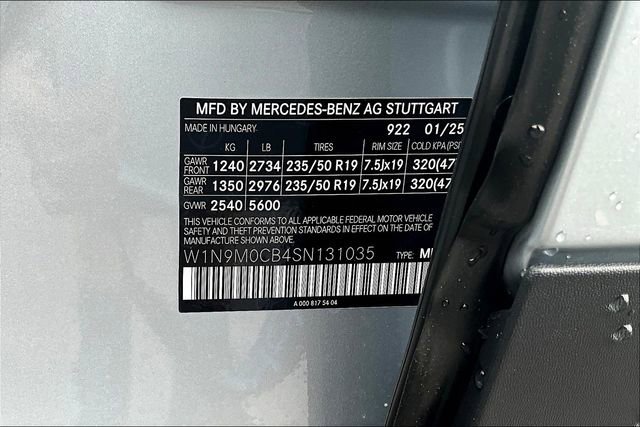 New 2025 Mercedes-Benz EQB 250+ image 9
