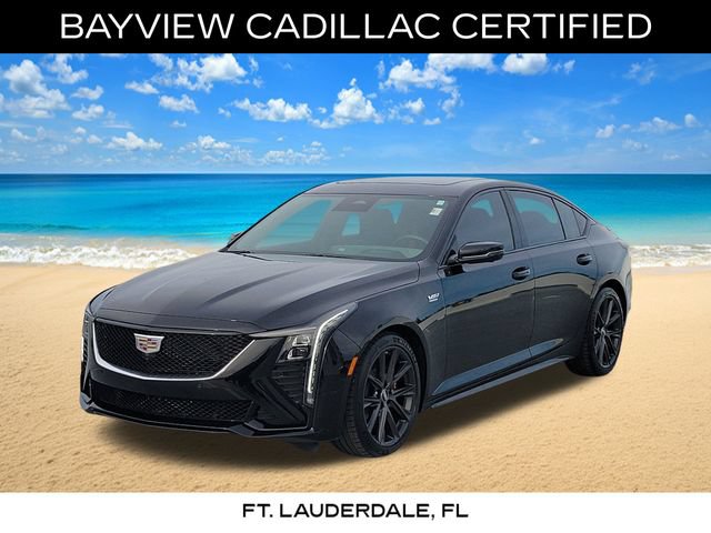 Certified 2025 Cadillac CT5 V w/ Technology Package RWD 360° Tour