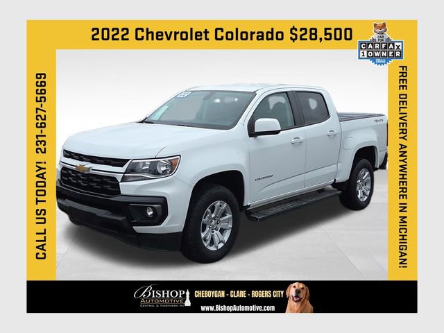 Used 2022 Chevrolet Colorado LT w/ LT Convenience Package AWD/4WD image 1