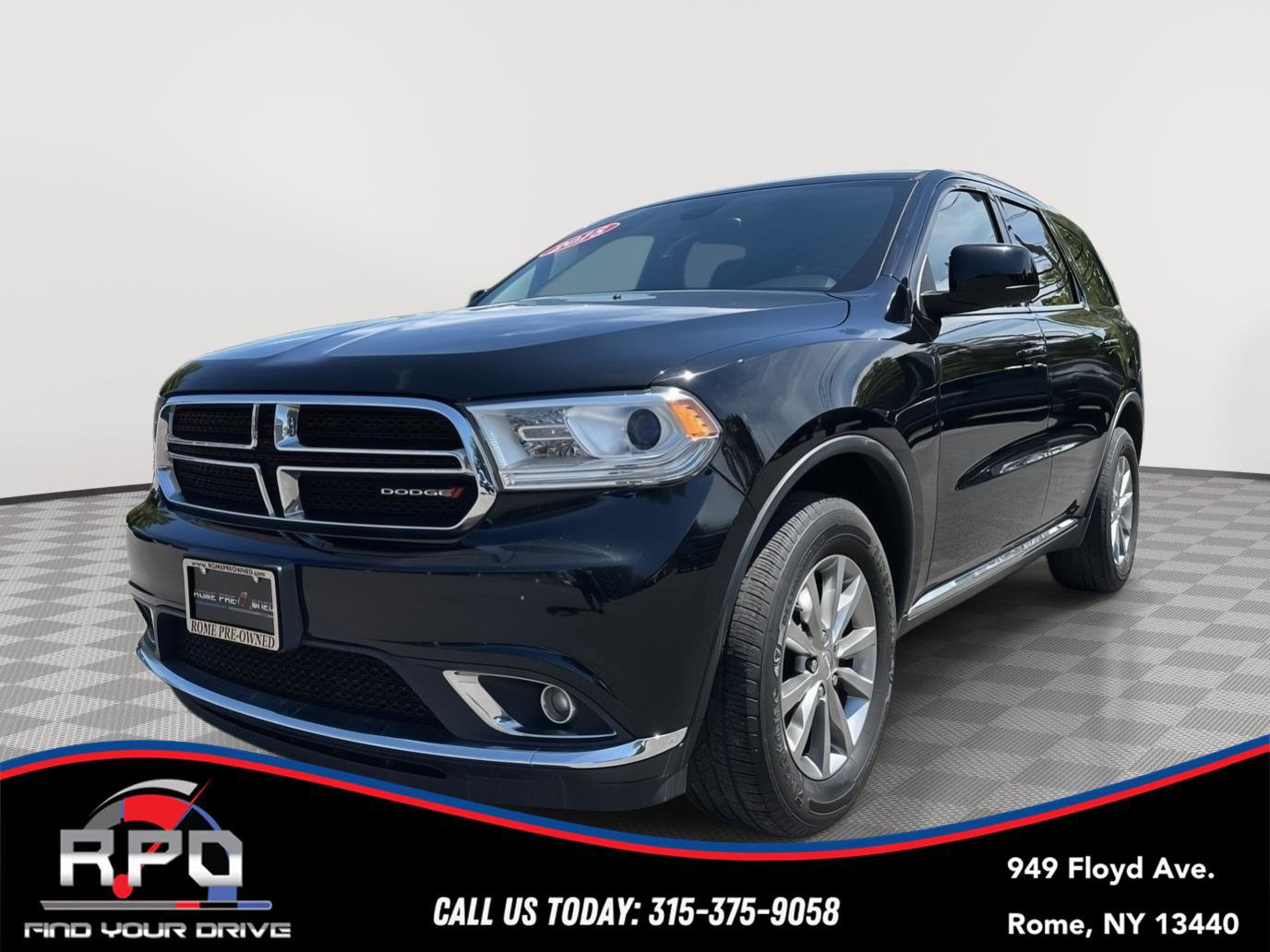 Used 2018 Dodge Durango SXT w/ Quick Order Package 2BB