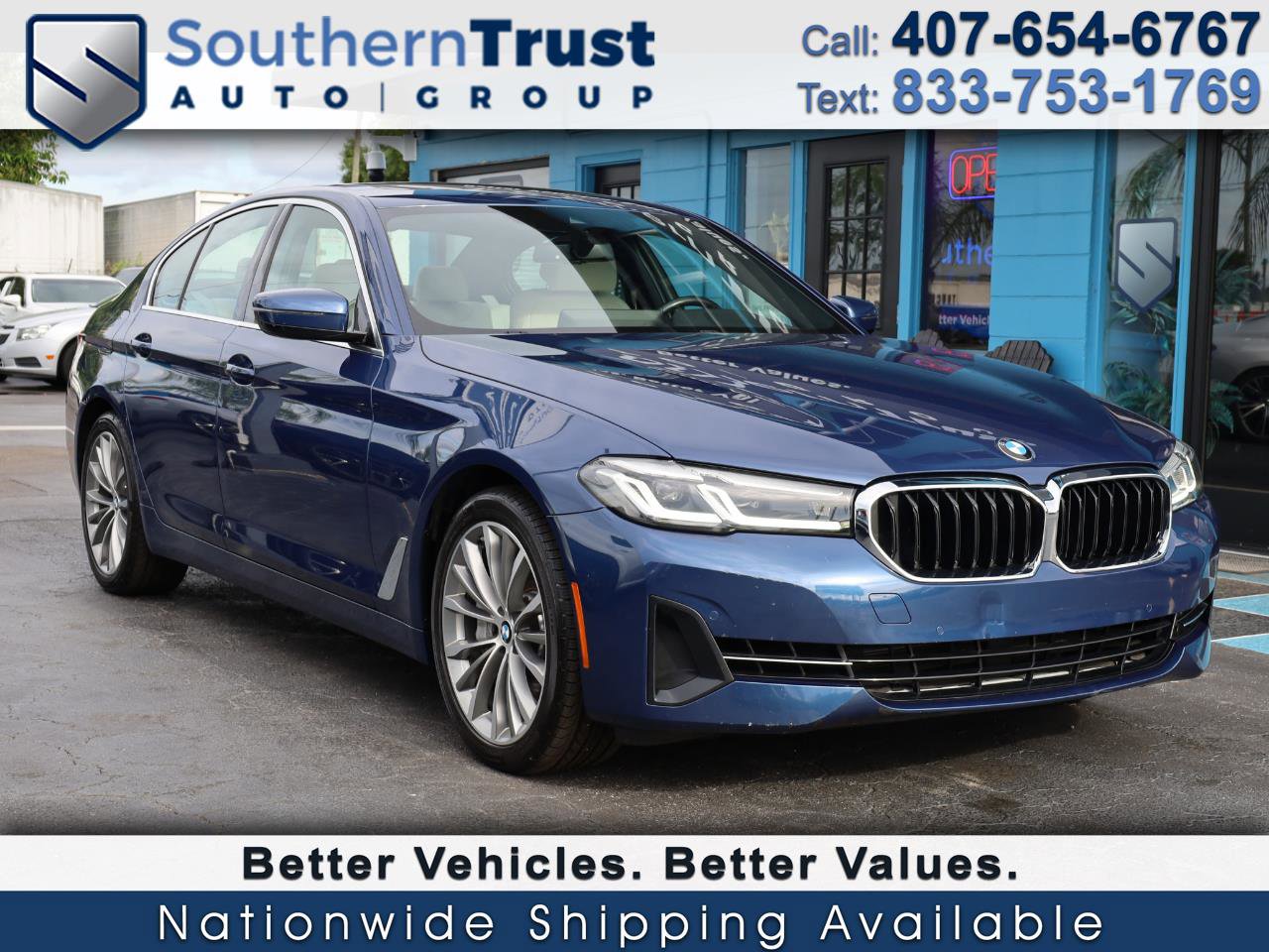 Used 2021 BMW 540i 540i Sedan w/ Luxury Seating Package image 1