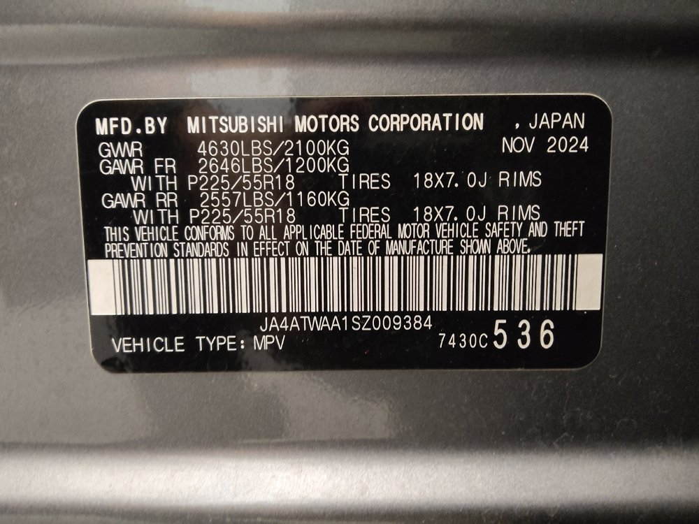 Used 2025 Mitsubishi Eclipse Cross SE AWD/4WD image 33