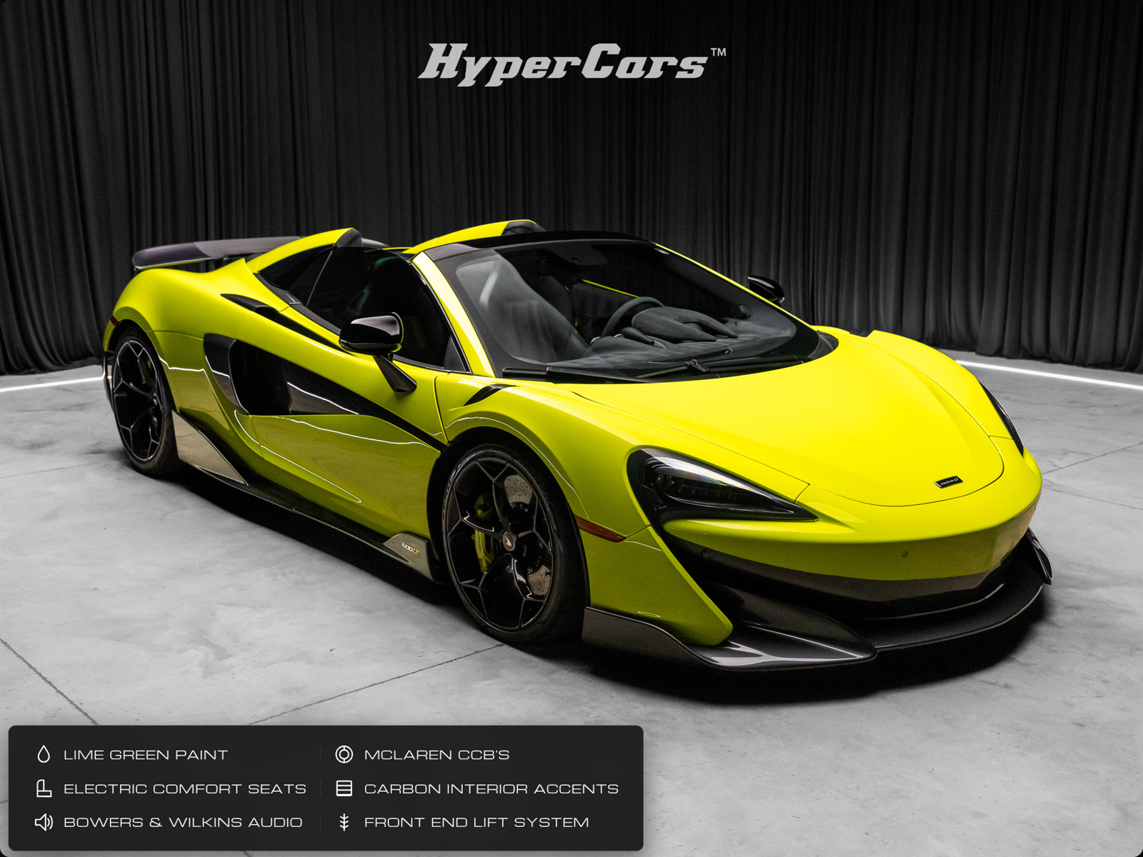 Used 2020 McLaren 600LT Spider RWD image 1