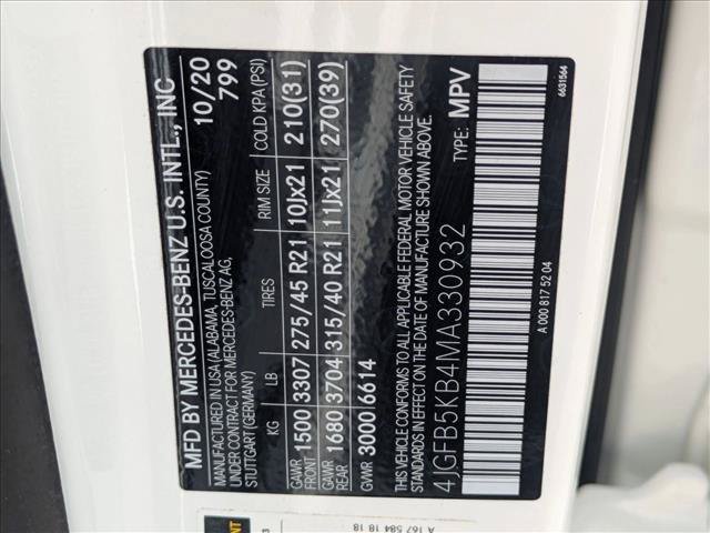 Certified 2021 Mercedes-Benz GLE 450 4MATIC image 27