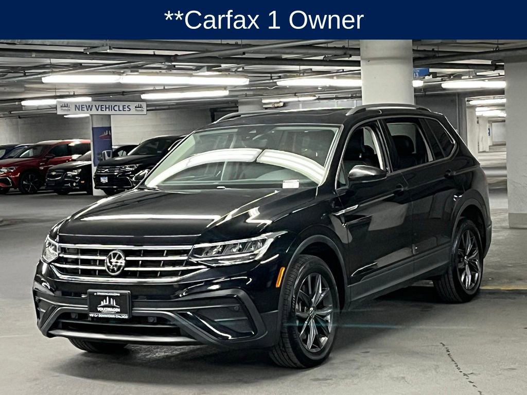 Used 2022 Volkswagen Tiguan SE w/ Panoramic Sunroof Package video 3