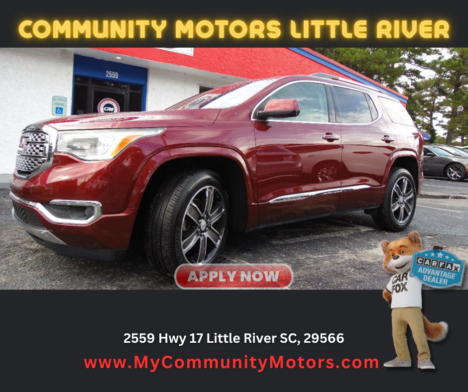Used 2017 GMC Acadia Denali w/ Technology Package