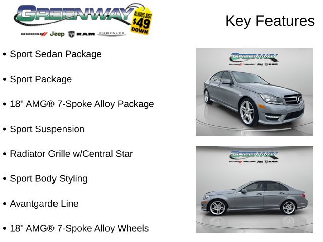 Used 2014 Mercedes-Benz C 250 Sedan image 2