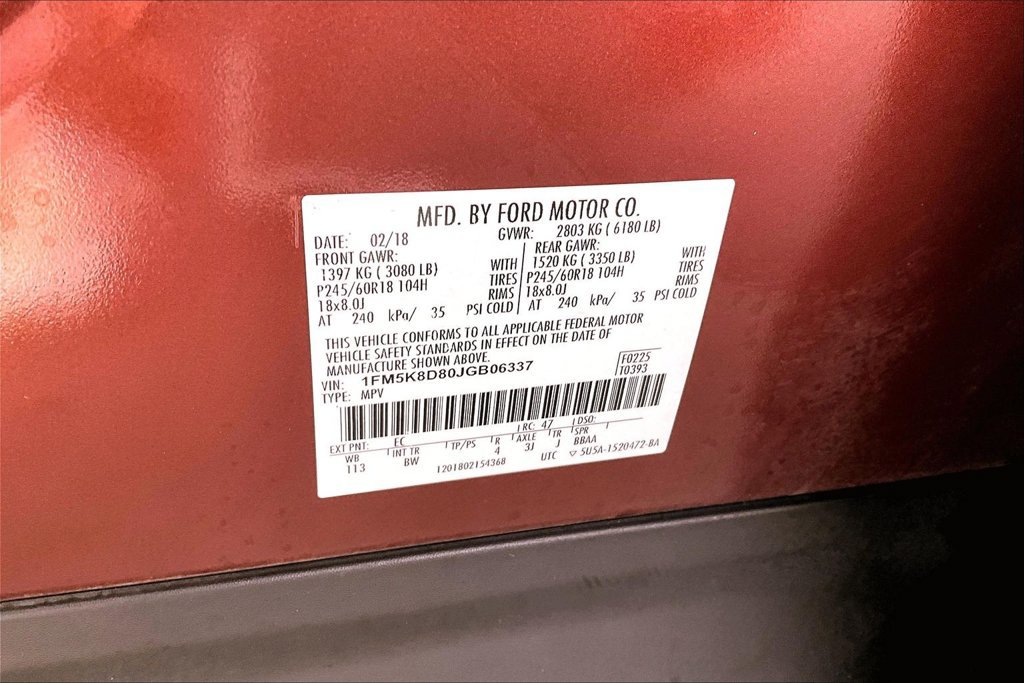 Used 2018 Ford Explorer XLT w/ Equipment Group 202A AWD/4WD image 36