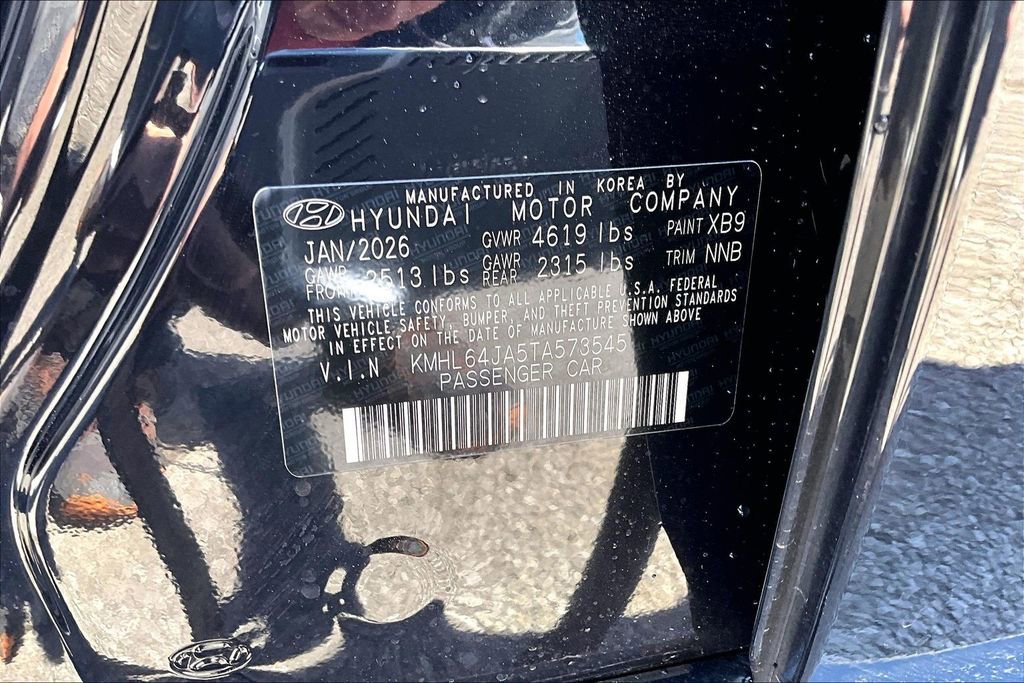 New 2026 Hyundai Sonata SEL AWD/4WD image 15