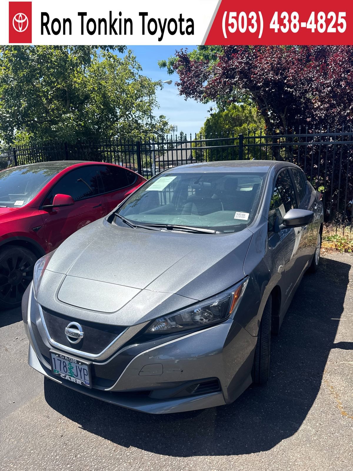 Used 2019 Nissan Leaf S w/ S Charge Package FWD image 1