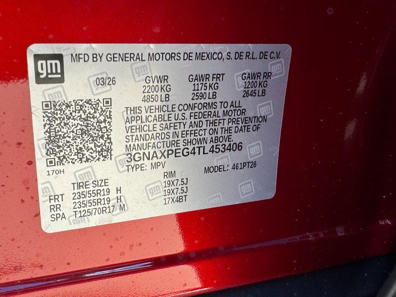 New 2026 Chevrolet Equinox LT image 16