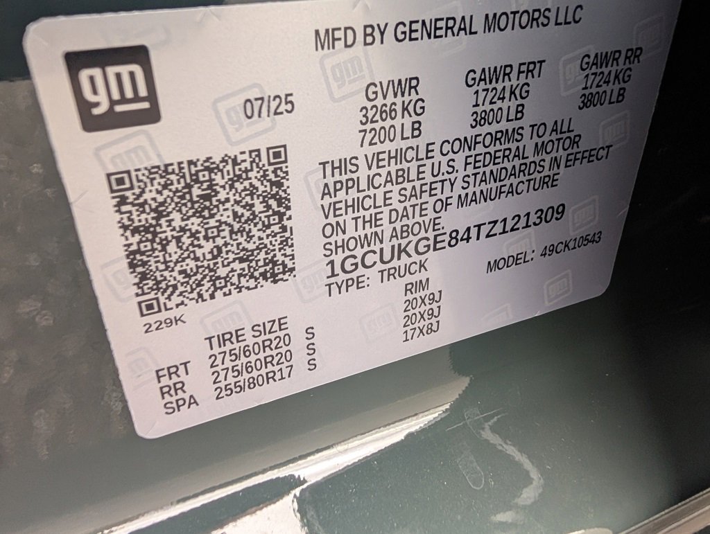 New 2026 Chevrolet Silverado 1500 LTZ w/ Technology Package image 23