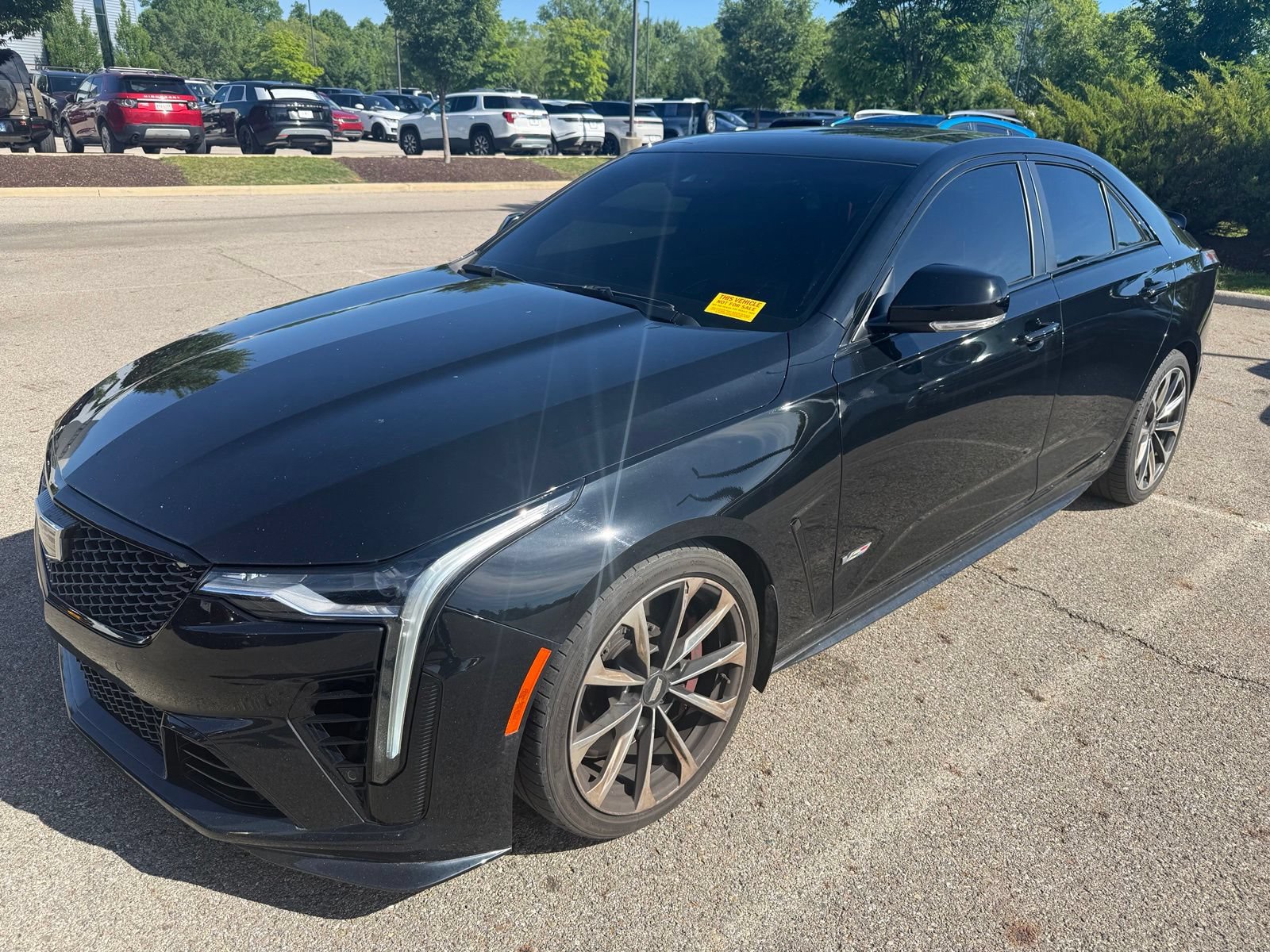 Used 2023 Cadillac CT4 V Blackwing w/ Driver Assist Package RWD image 1