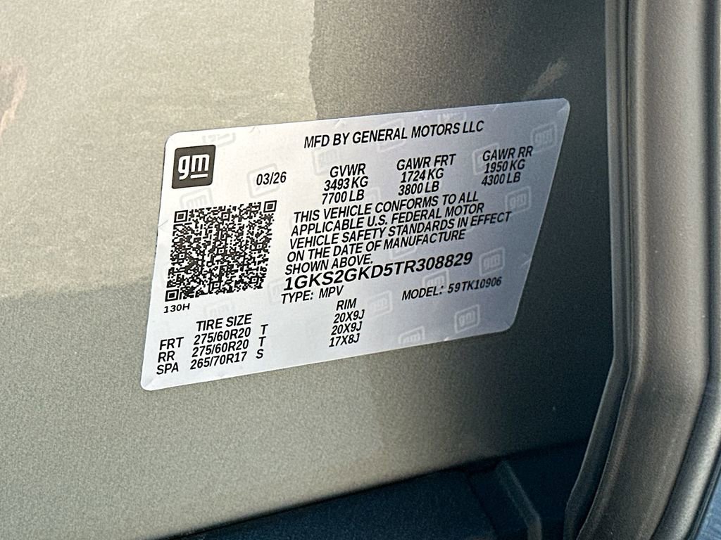 New 2026 GMC Yukon XL Elevation w/ Elevation Premium Package AWD/4WD image 27