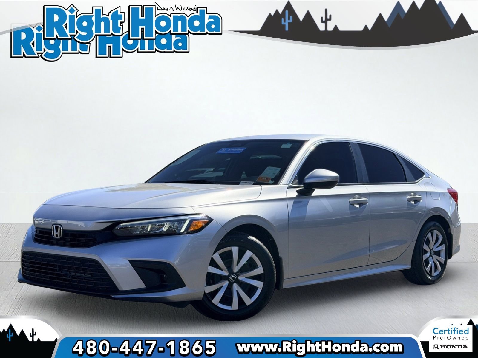 Certified 2024 Honda Civic LX image 1