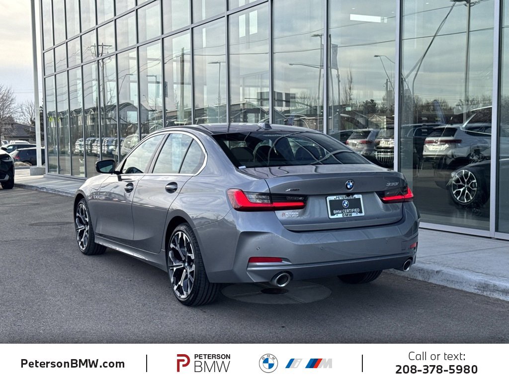Certified 2025 BMW 330i xDrive Sedan w/ M Sport Package image 4