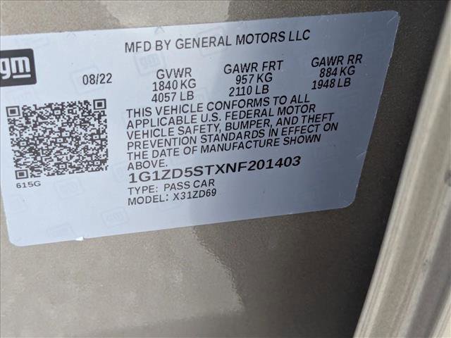 Certified 2022 Chevrolet Malibu LT image 24
