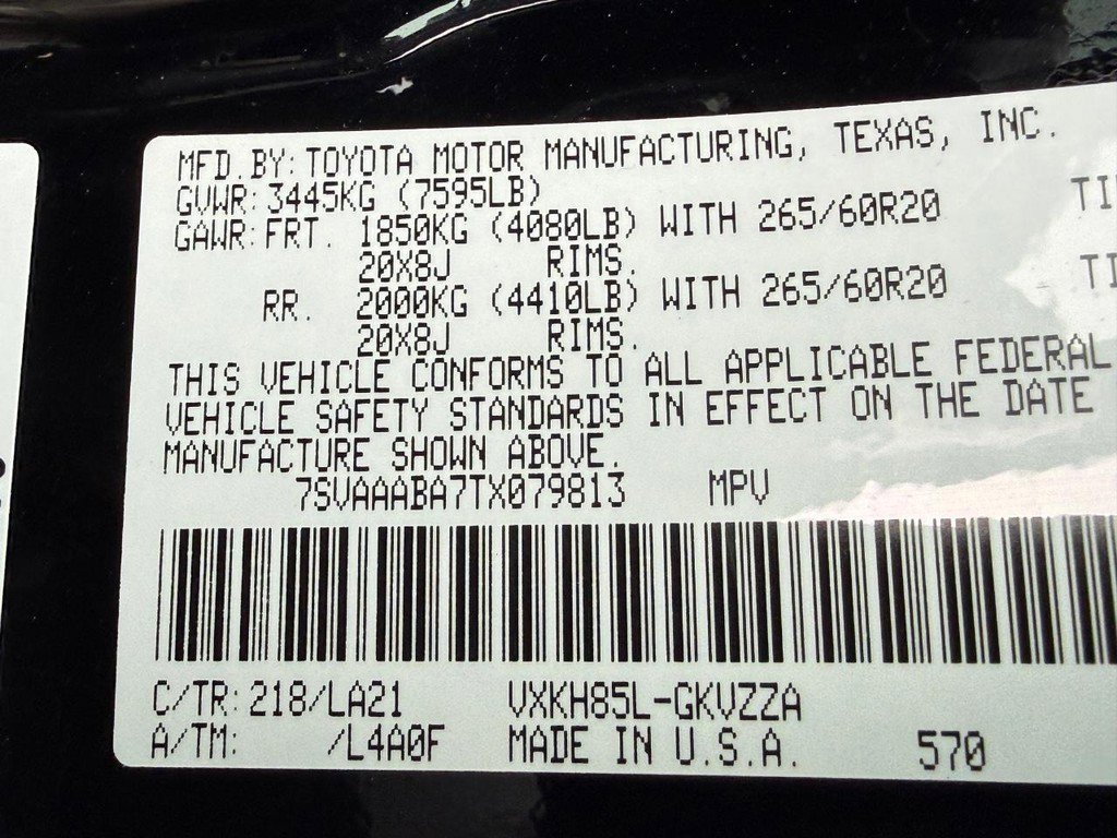 New 2026 Toyota Sequoia Platinum image 22