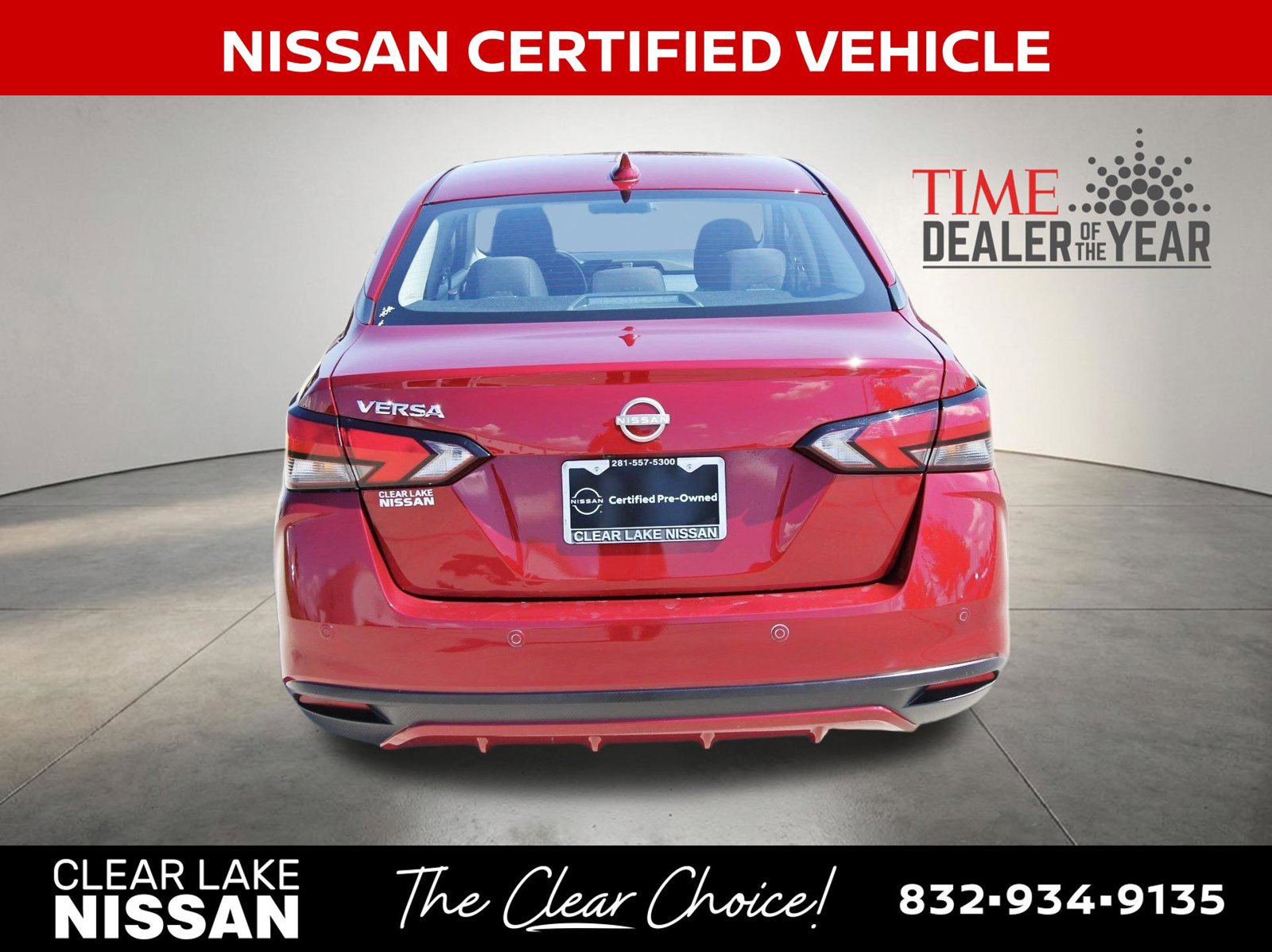 Certified 2025 Nissan Versa SV w/ Trunk Package FWD image 7