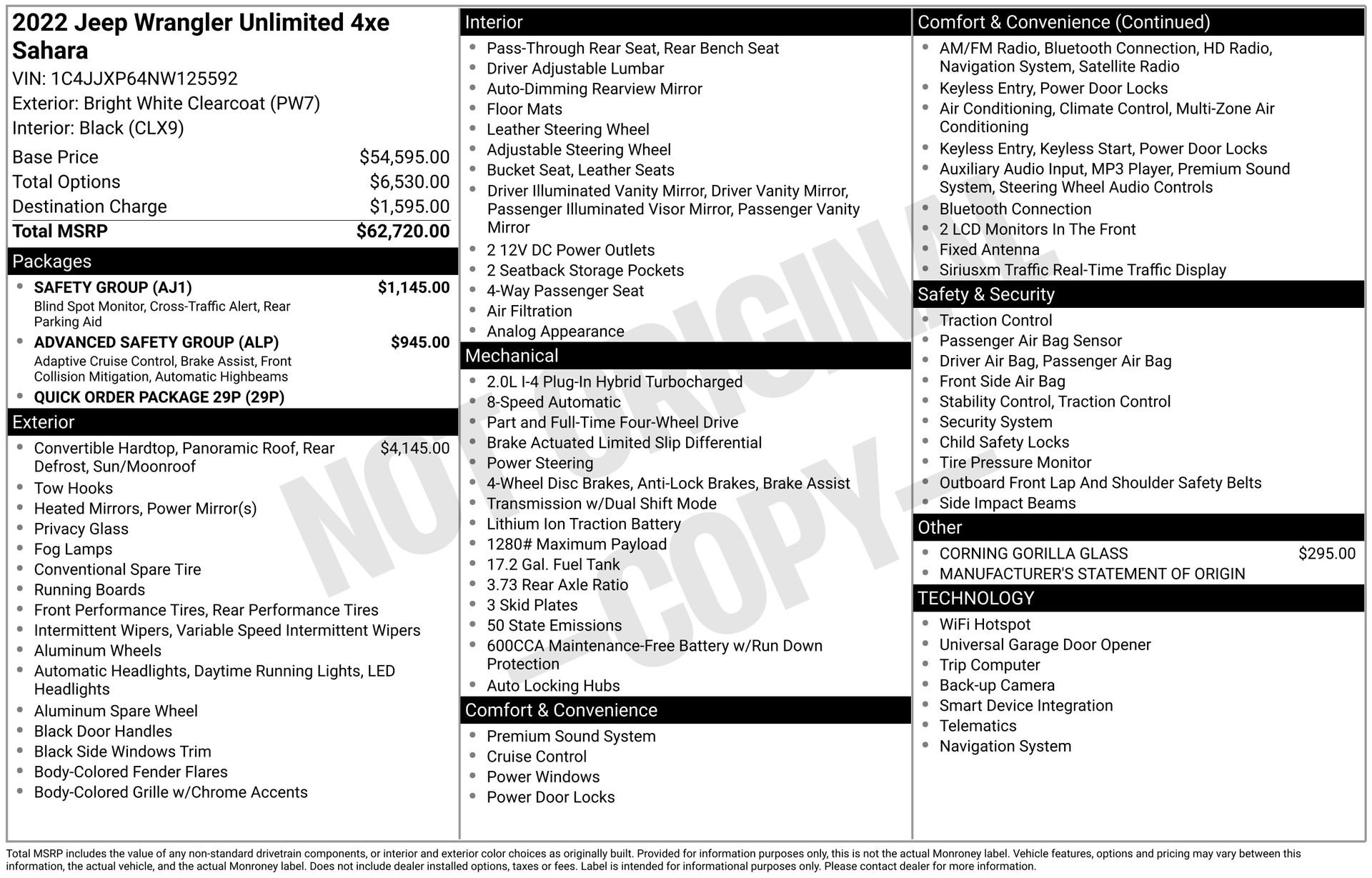 Used 2022 Jeep Wrangler Unlimited Sahara w/ Safety Group image 8