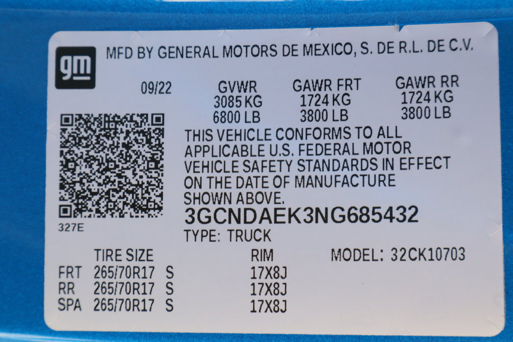 Used 2022 Chevrolet Silverado 1500 W/T w/ WT Value Package AWD/4WD image 29