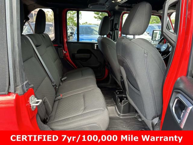 Certified 2022 Jeep Wrangler Unlimited Sport AWD/4WD image 12