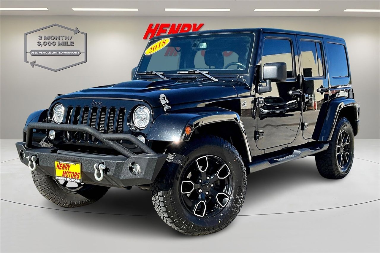 Used 2018 Jeep Wrangler Unlimited Sahara image 3