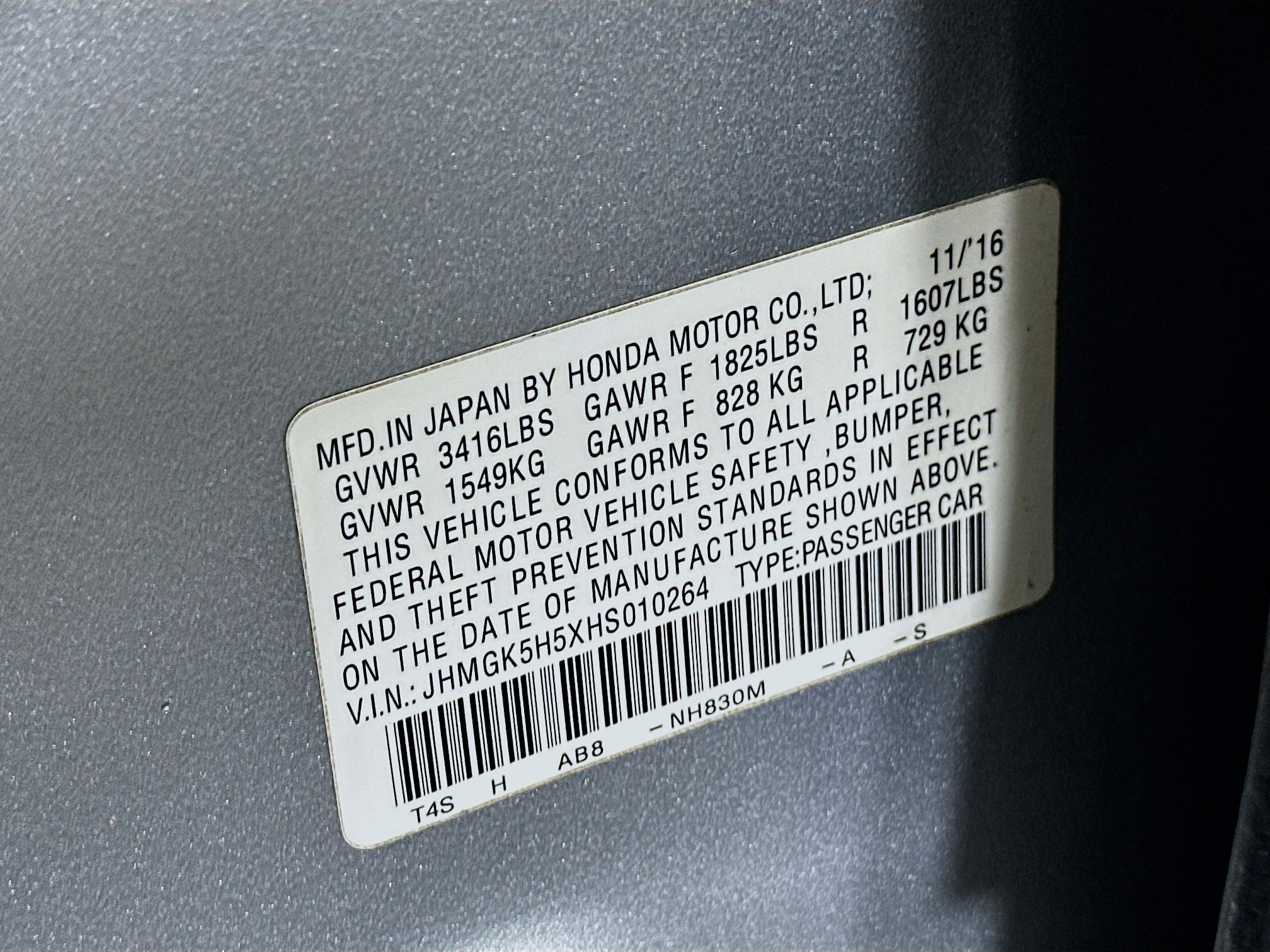 Used 2017 Honda Fit LX image 12