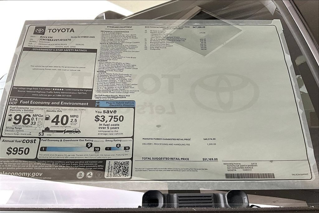 New 2026 Toyota RAV4 XSE AWD/4WD image 14