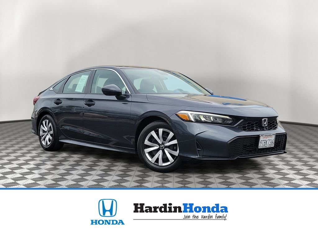 Certified 2025 Honda Civic LX image 1
