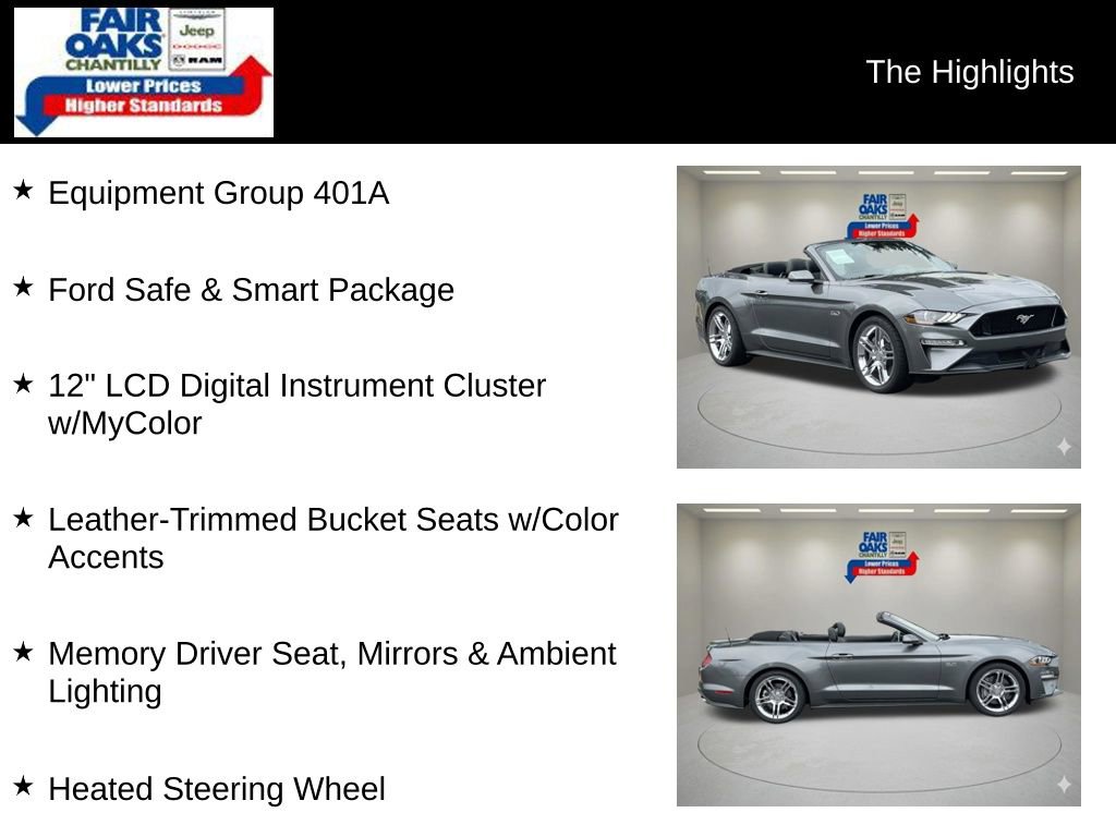 Used 2023 Ford Mustang GT Premium w/ Equipment Group 401A RWD video 2
