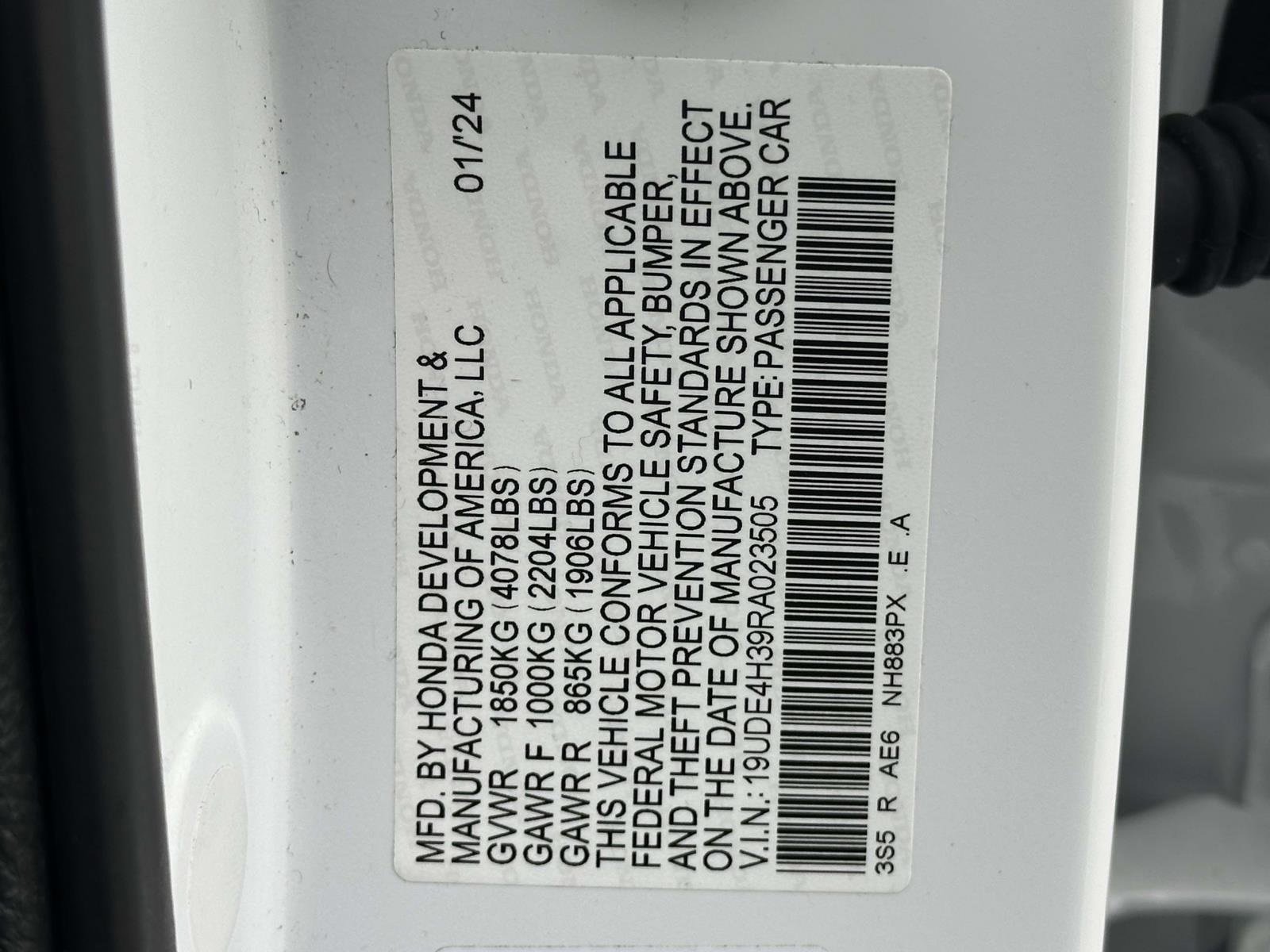 Certified 2024 Acura Integra A-Spec image 25