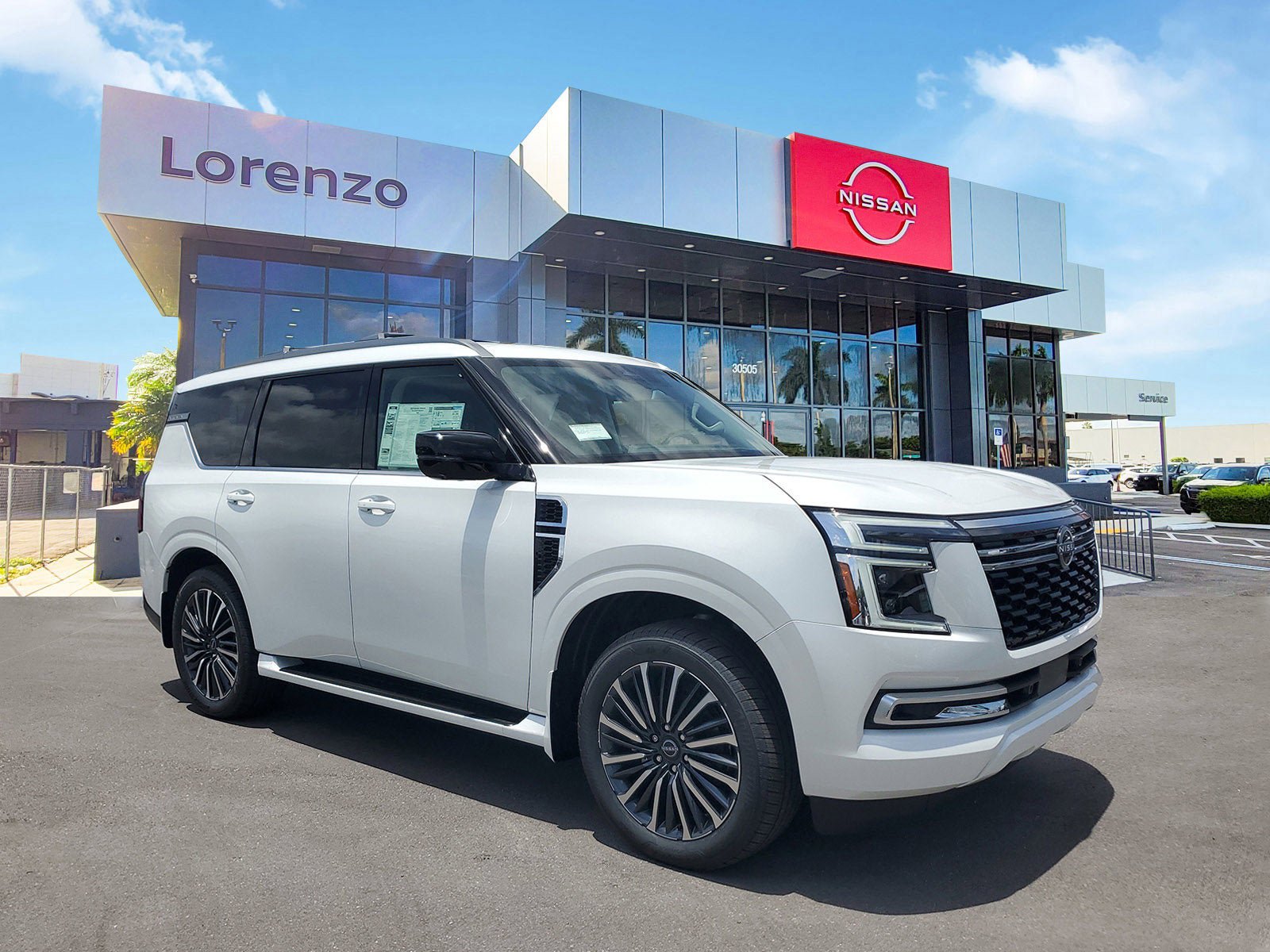 New 2025 Nissan Armada Platinum Reserve RWD image 3