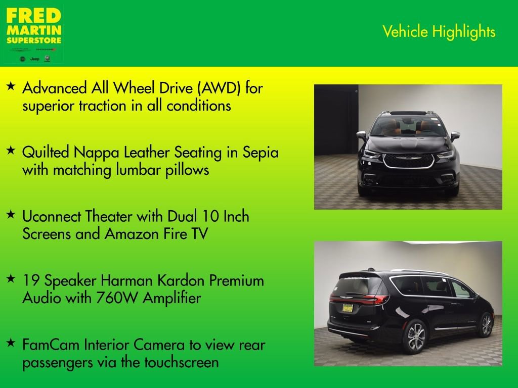 New 2026 Chrysler Pacifica Pinnacle w/ Trailer Tow Group image 15