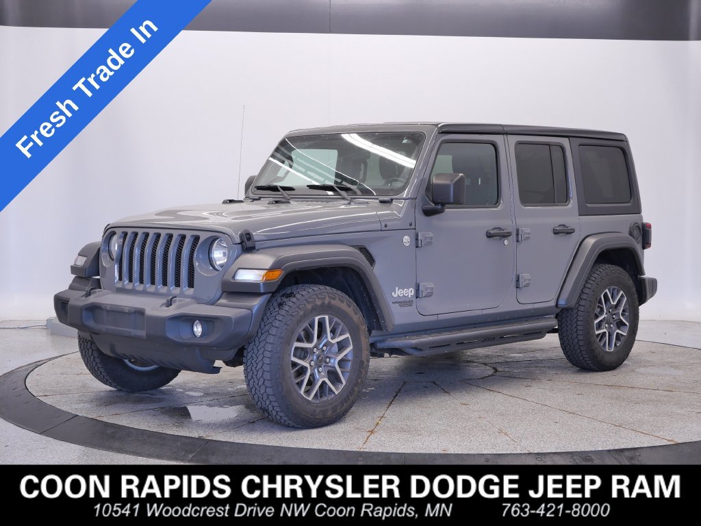 Used 2021 Jeep Wrangler Unlimited Sport AWD/4WD 360° Tour
